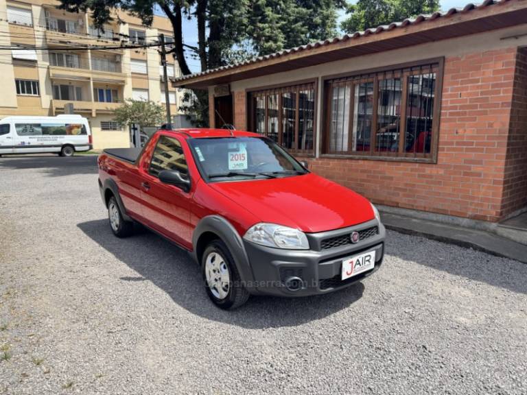 FIAT - STRADA - 2015/2015 - Vermelha - Sob Consulta